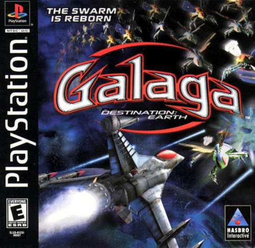Galaga - Destination Earth (USA) Cover